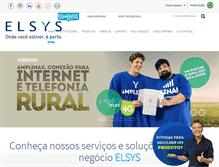 Tablet Screenshot of elsys.com.br